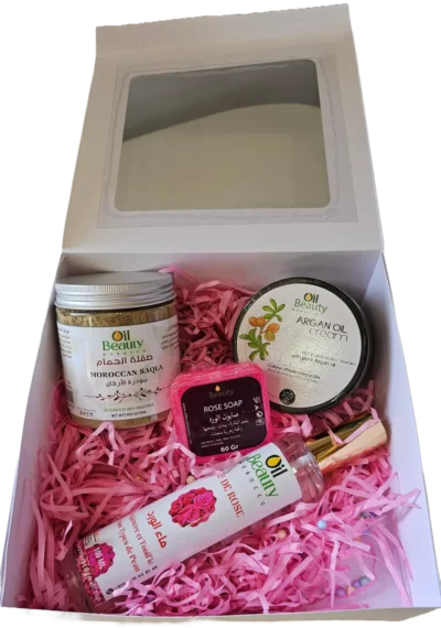 هدية مثالية لعشاق العناية الشخصية والاسترخاء بزيت الأرغان | Cadeau parfait pour les amateurs de soins et détente à l’huile d’argan | Perfect gift for self-care and relaxation lovers with argan oil